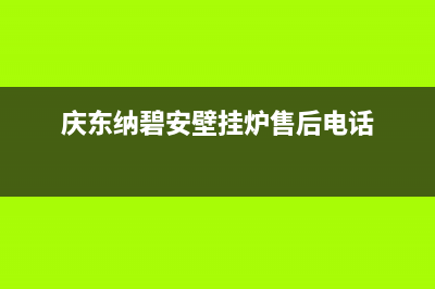 庆东纳碧安壁挂炉显示器02代表什么(庆东纳碧安壁挂炉售后电话)